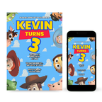 Toy Story birthday invitation template editable Canva