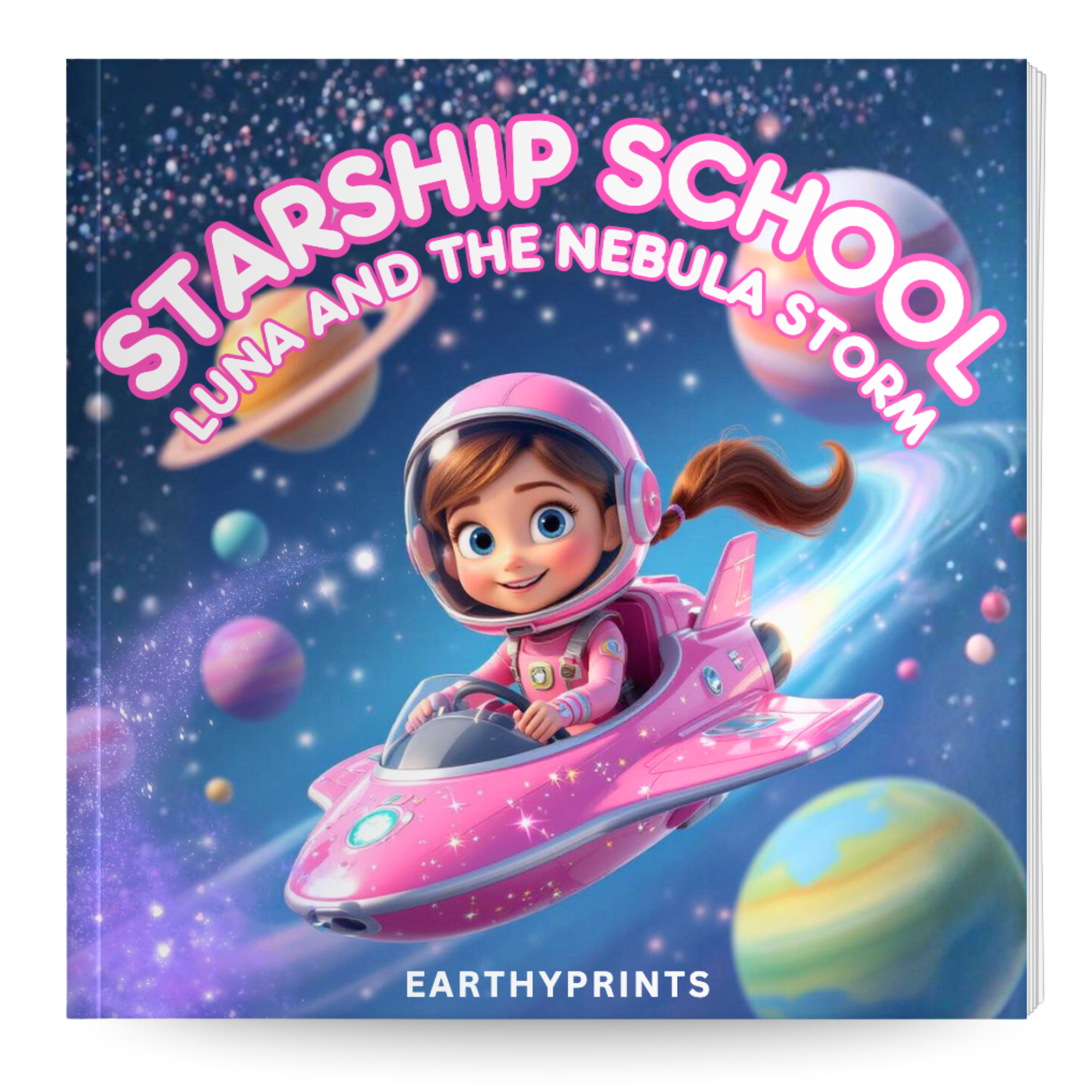 Starship School Luna and the Nebula Storm Storybook for Kids