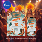 Life of a Birthday Girl Invitation Template