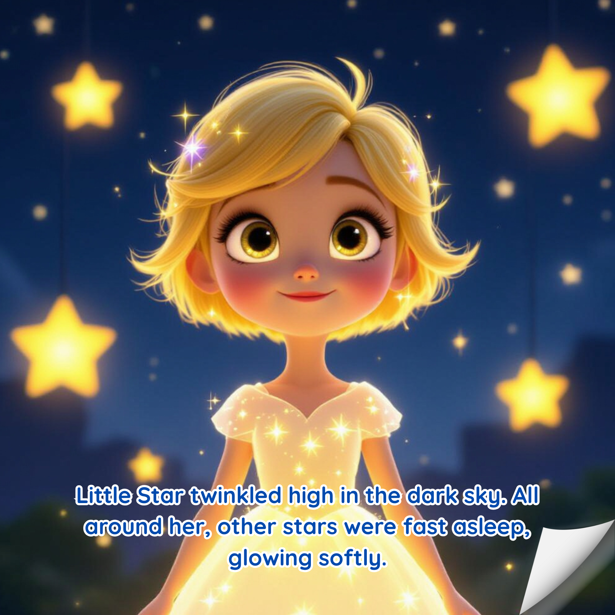 The Sleepy Star's Lullaby Storybook for Kids - Earthyprints