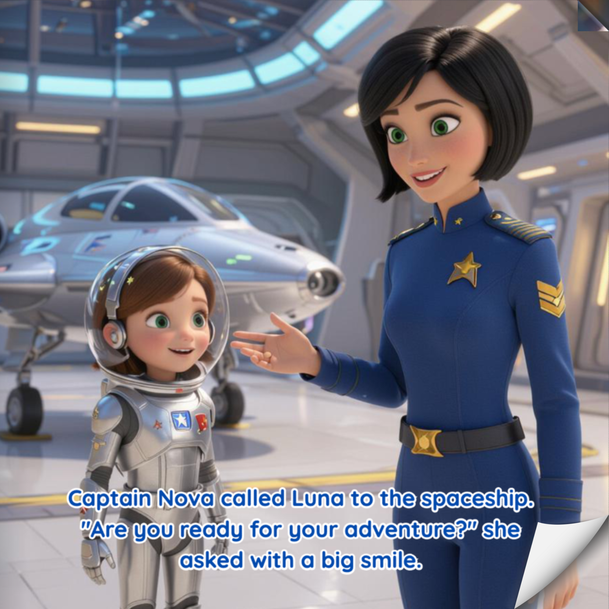 Starship School Luna's First Mission Storybook for Kids