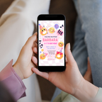 emoji themed birthday invite for boys and girls