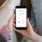 Elegant Welcome Party Invitation Template
