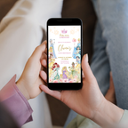Princess Birthday Four-Ever Invitation Template