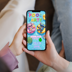 Cute Stitch birthday invite printable digital template