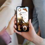 Digital Cowboy First Rodeo Invitation Template