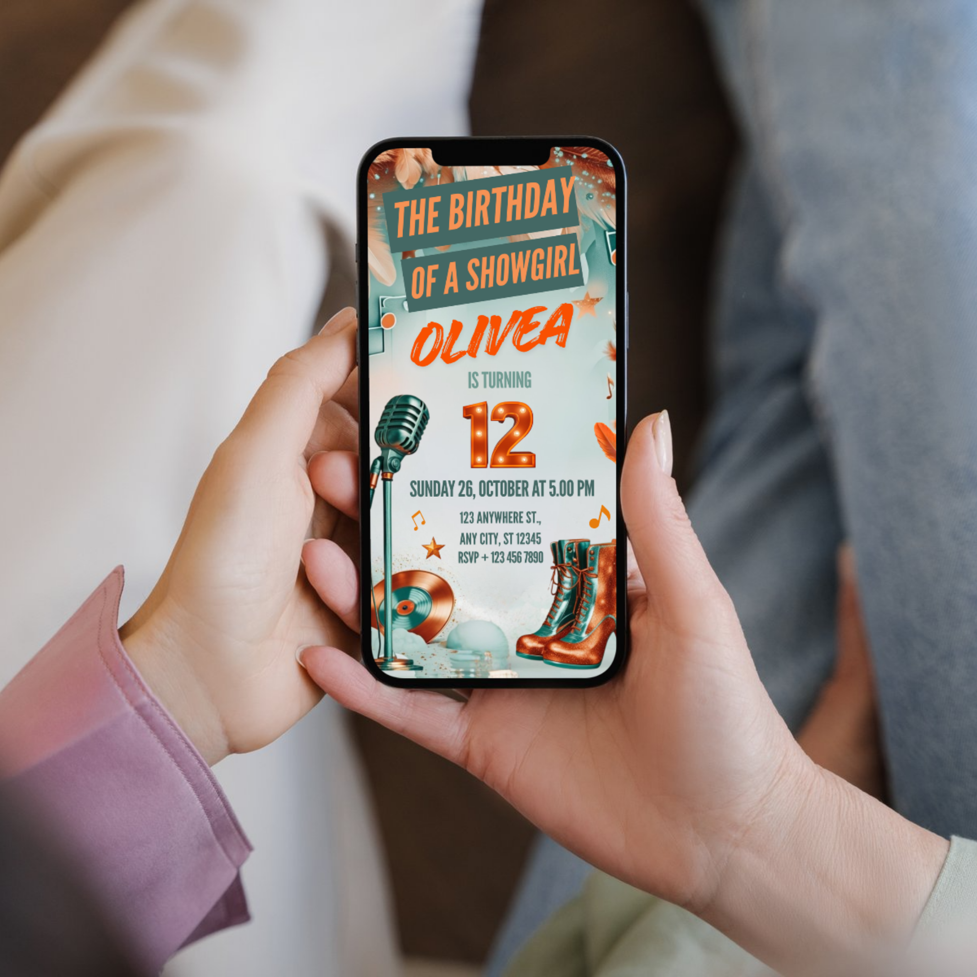 Life of a Birthday Girl Invitation Template