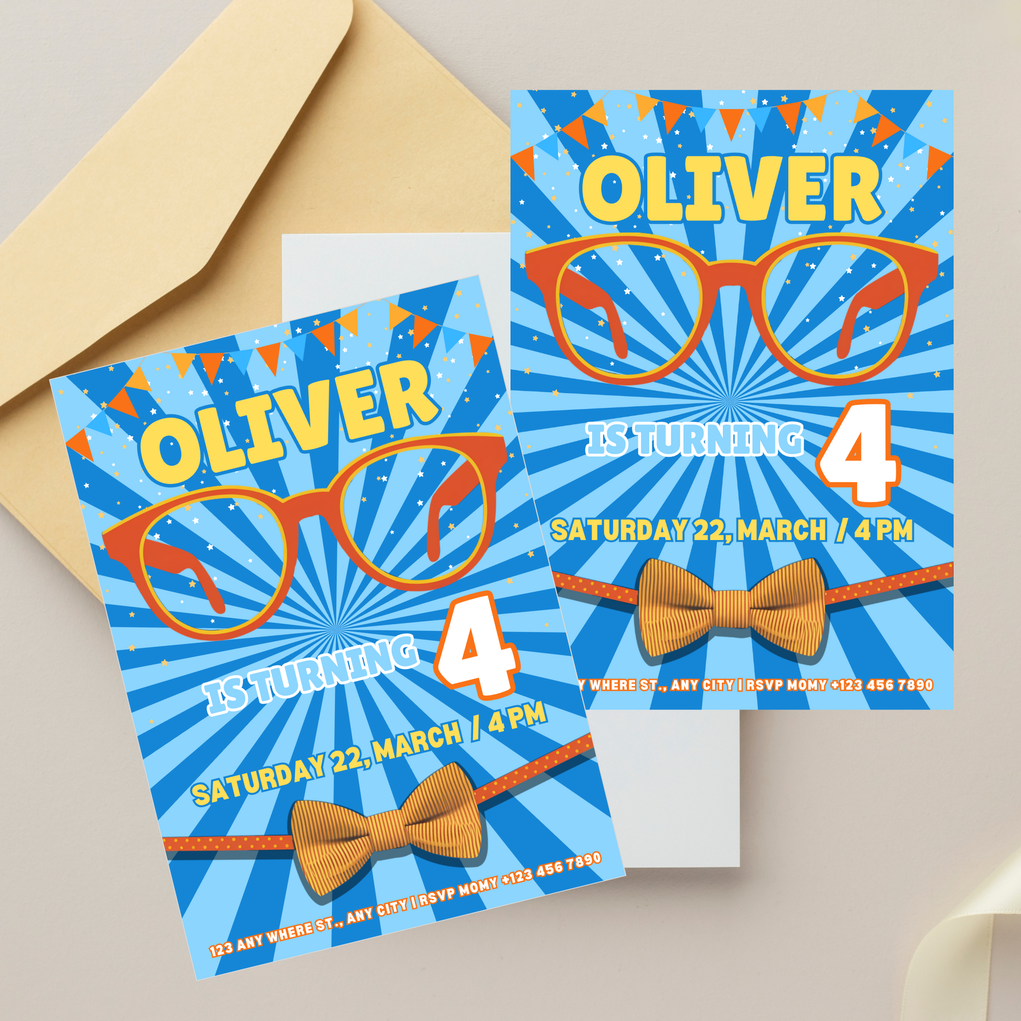 blippi birthday invitation template