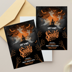 Animated Halloween Party Invitation Template