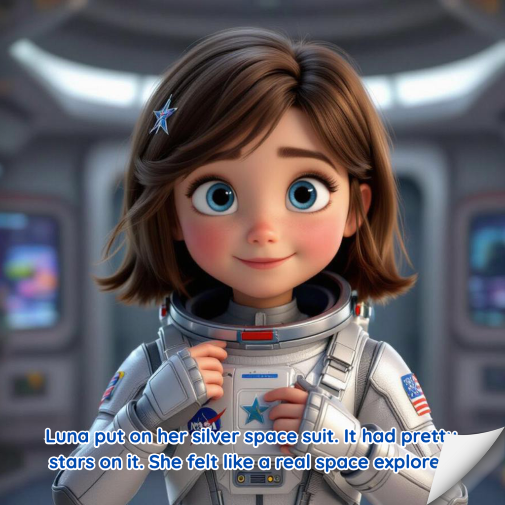 Starship School Luna's First Mission Storybook for Kids