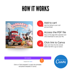 Barnaby’s Big Truck Rescue Bedtime Storybook for Kids