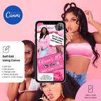 Mean Girls Themed Birthday Invitation Template