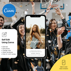 Class of 2026 Graduation Dinner Invitation Template - Earthyprints