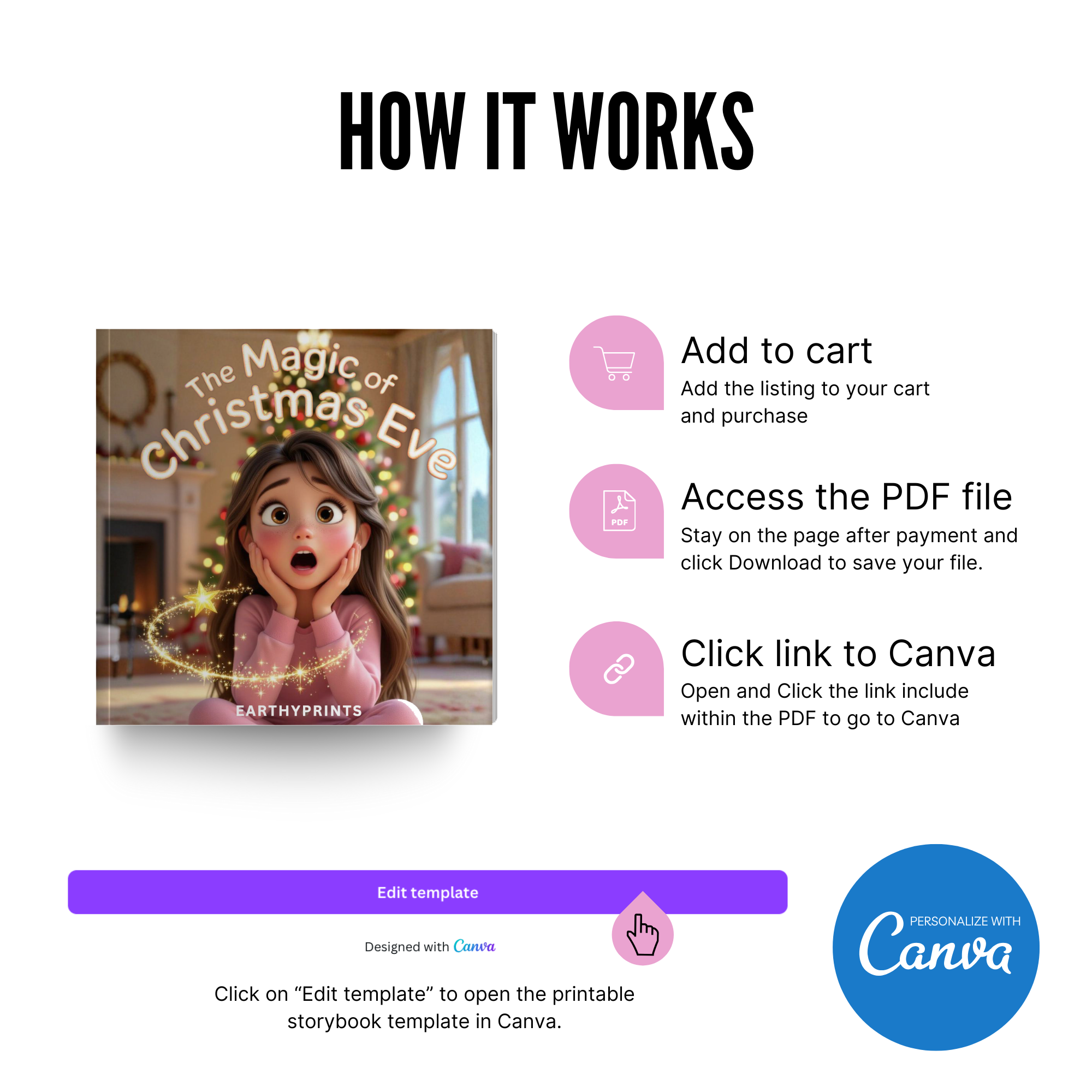 The Magic of Christmas Eve Storybook for Kids