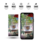 Digital Tea Party Invitation Template