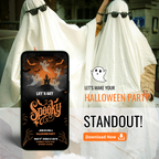 Animated Halloween Party Invitation Template