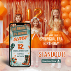 Life of a Birthday Girl Invitation Template