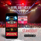 WWE Birthday Invitation Template for Kids