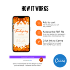 Thanksgiving Dinner Invitation Template