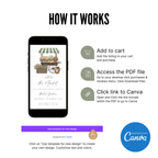 Off the Market Bridal Shower Wedding Invitation with modern typography