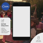 Cowboy baby shower invitation with rustic western theme, cowboy hat and boots design