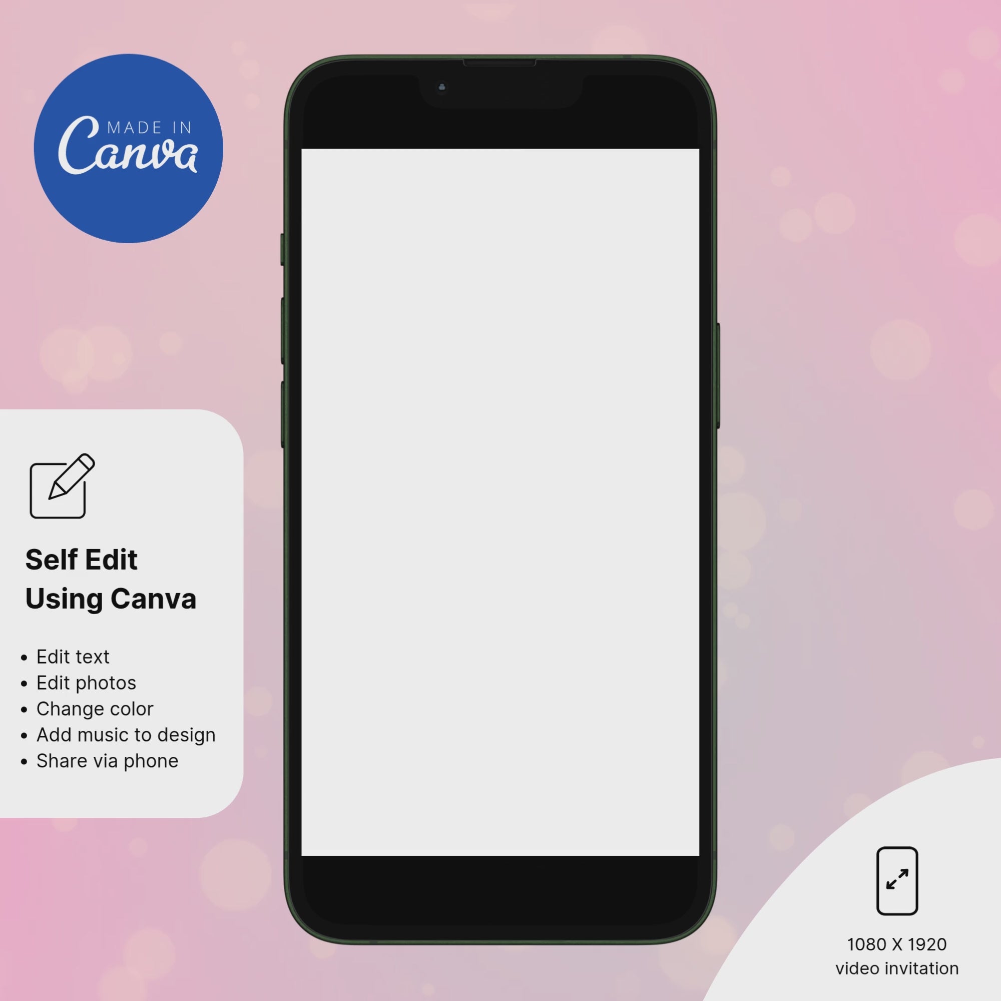 neon kpop party invitation kids