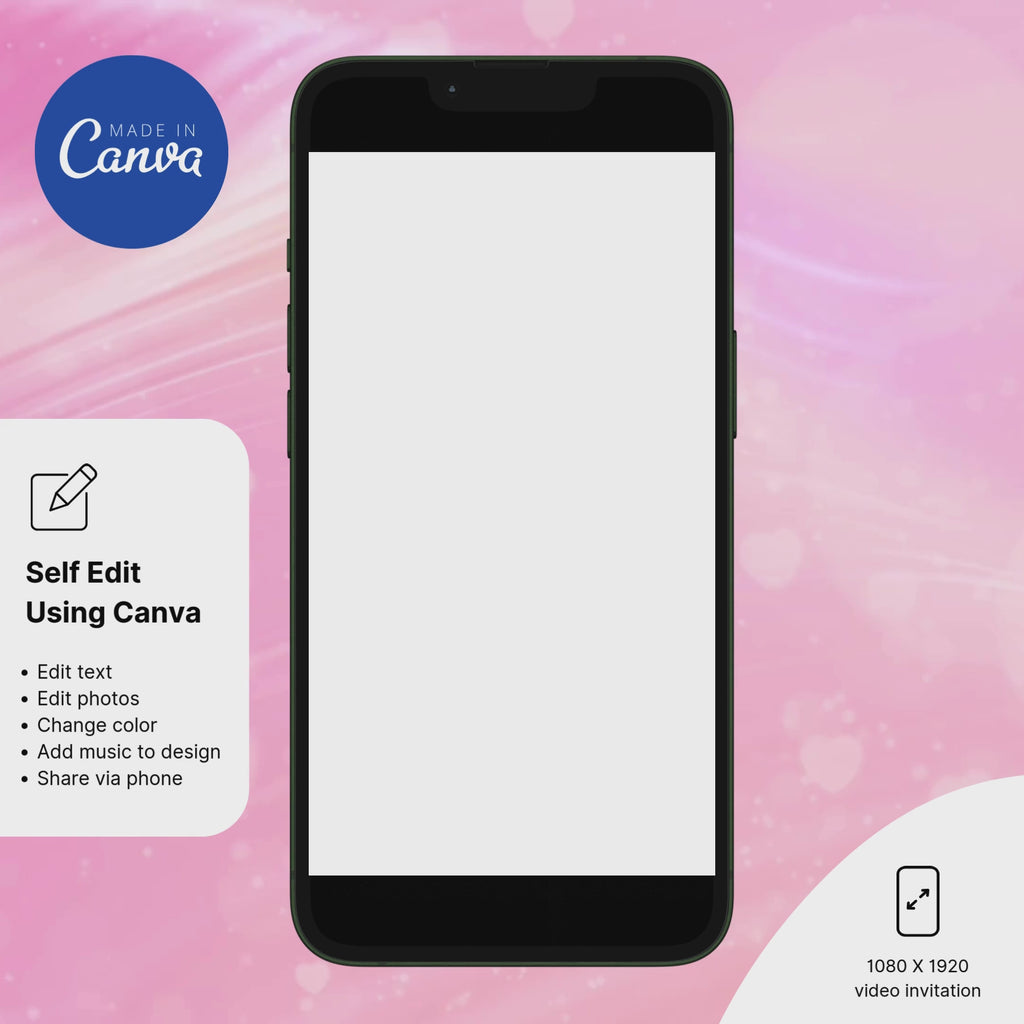 Little Sweetheart Baby Shower Invitation with pink hearts and Valentine theme design